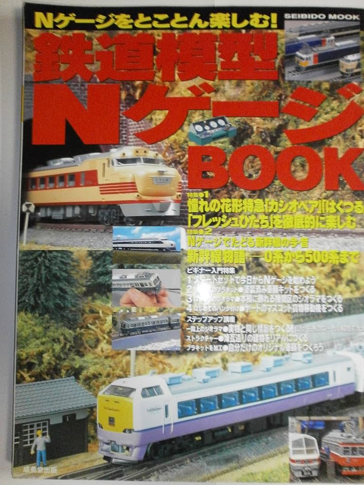 鉄道模型NゲージBOOK: Nゲージをとことん楽しむ! (SEIBIDO MOOK